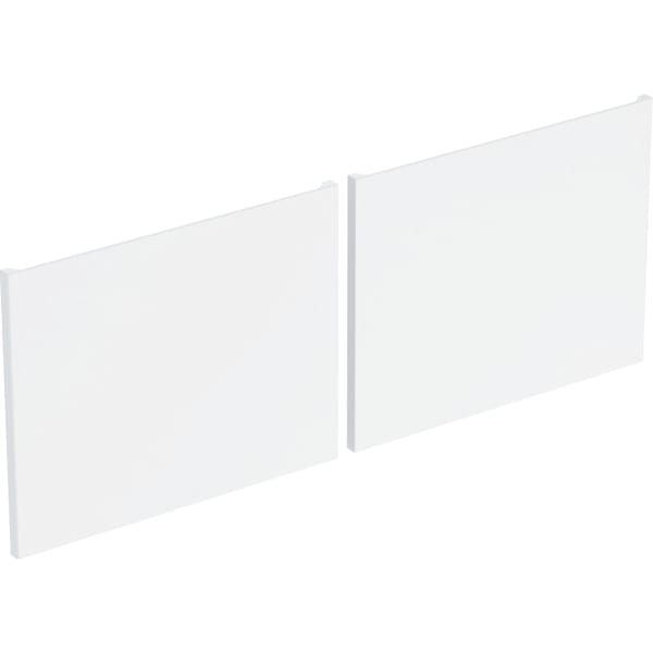 Geberit Schubladenfront für Unterschrank für Doppel-WT Renova Plan, weiß