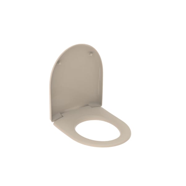 Geberit Renova WC-Sitz, Befestigung von oben mit Absenkautomatik, bahamabeige Geberit Renova WC-Sitz, Befestigung von oben mit Absenkautomatik, bahamabeige