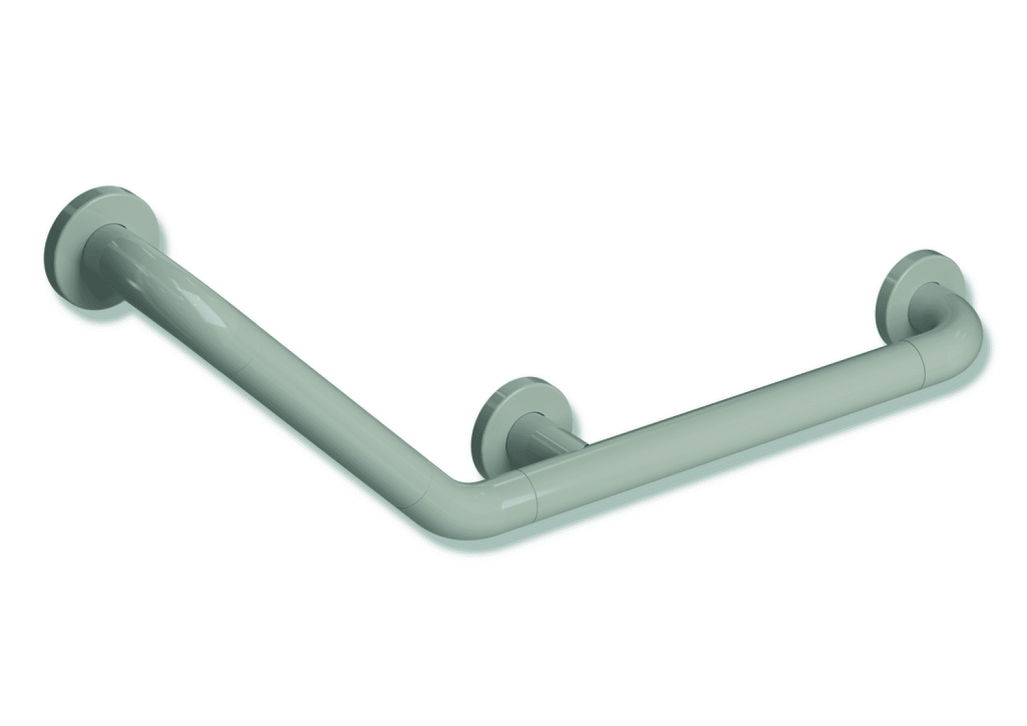 HEWI Winkelgriff Ser 801, d:33, 135 Gr Bogen lichtgrau