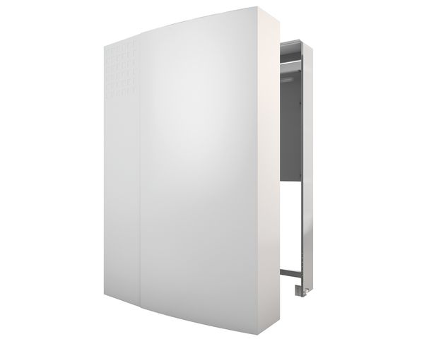 Flamco Aufputzhaube Logocomfort 600 m. Zarge lang wandhängend 1210 X 850 X 210 mm