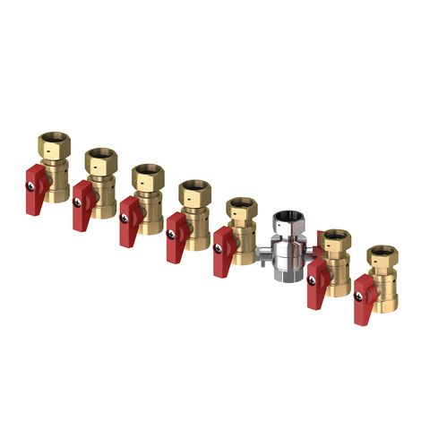 Flamco Absperrkugelhahn-Set Durchgang 7 X Dn20 Flamco Absperrkugelhahn-Set Durchgang 7 X Dn20