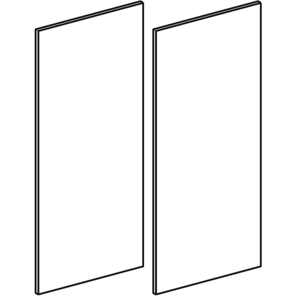 Geberit Set Türen für Spiegelschrank Acanto Breite 90 cm