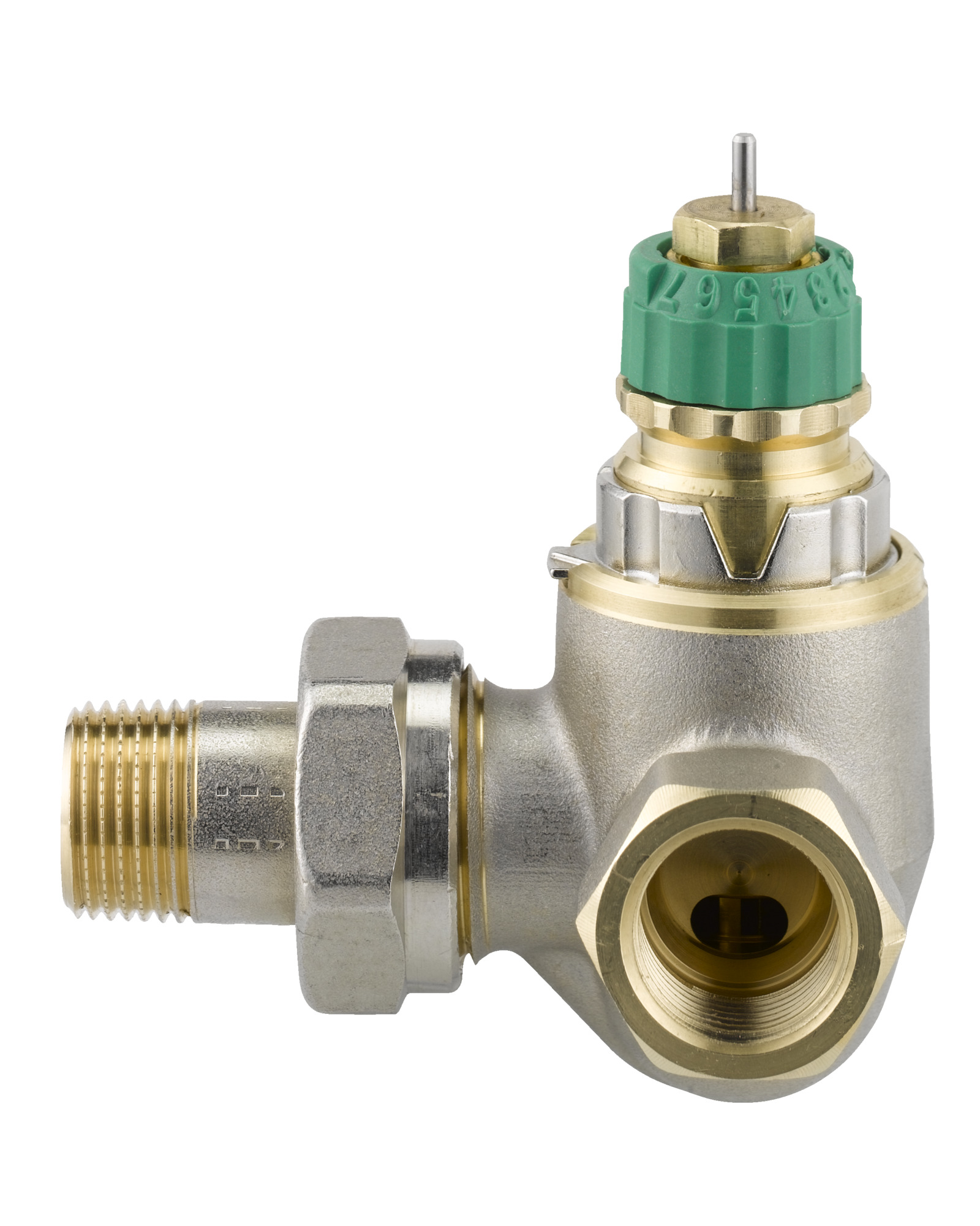 Danfoss Dynamic Valve RA-DV 10 druckunabhängig, R 3/8, WE re,vernickelt