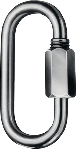 Kettenschnellverschluss Gr.4 Innen-H.33mm Öffnungs-W.5,5mm ZN Kettenschnellverschluss Gr.4 Innen-H.33mm Öffnungs-W.5,5mm ZN