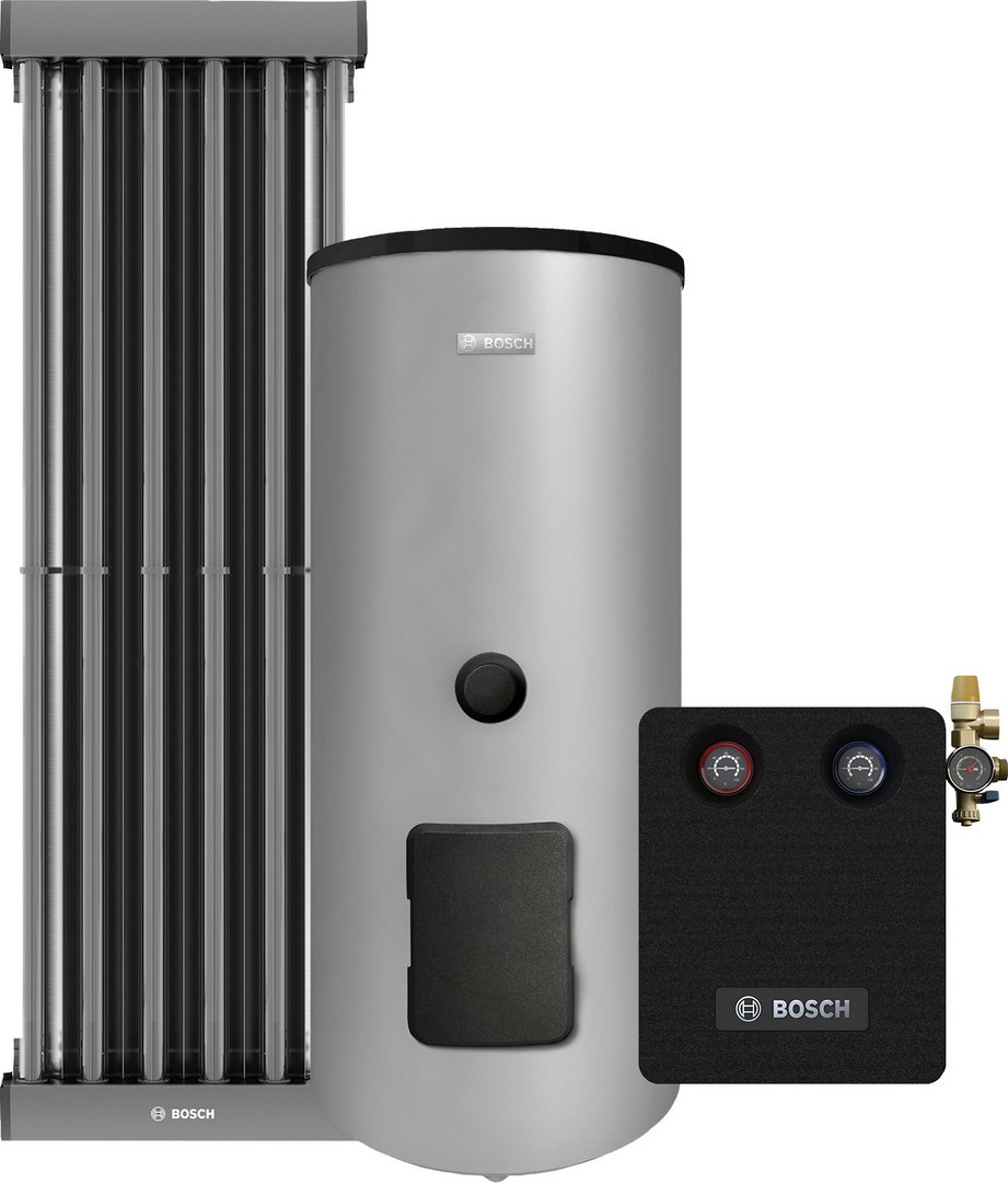 BOSCH Solar-Basic-Paket JUPA SO811 4xSO8000 TVV, WS310-5EKP1B,AGS10/MS100-2