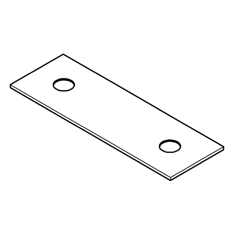 GROHE Abdeckung Rainshower Aqua 26785 für 2 Strahlbildner Deckenbrause chrom