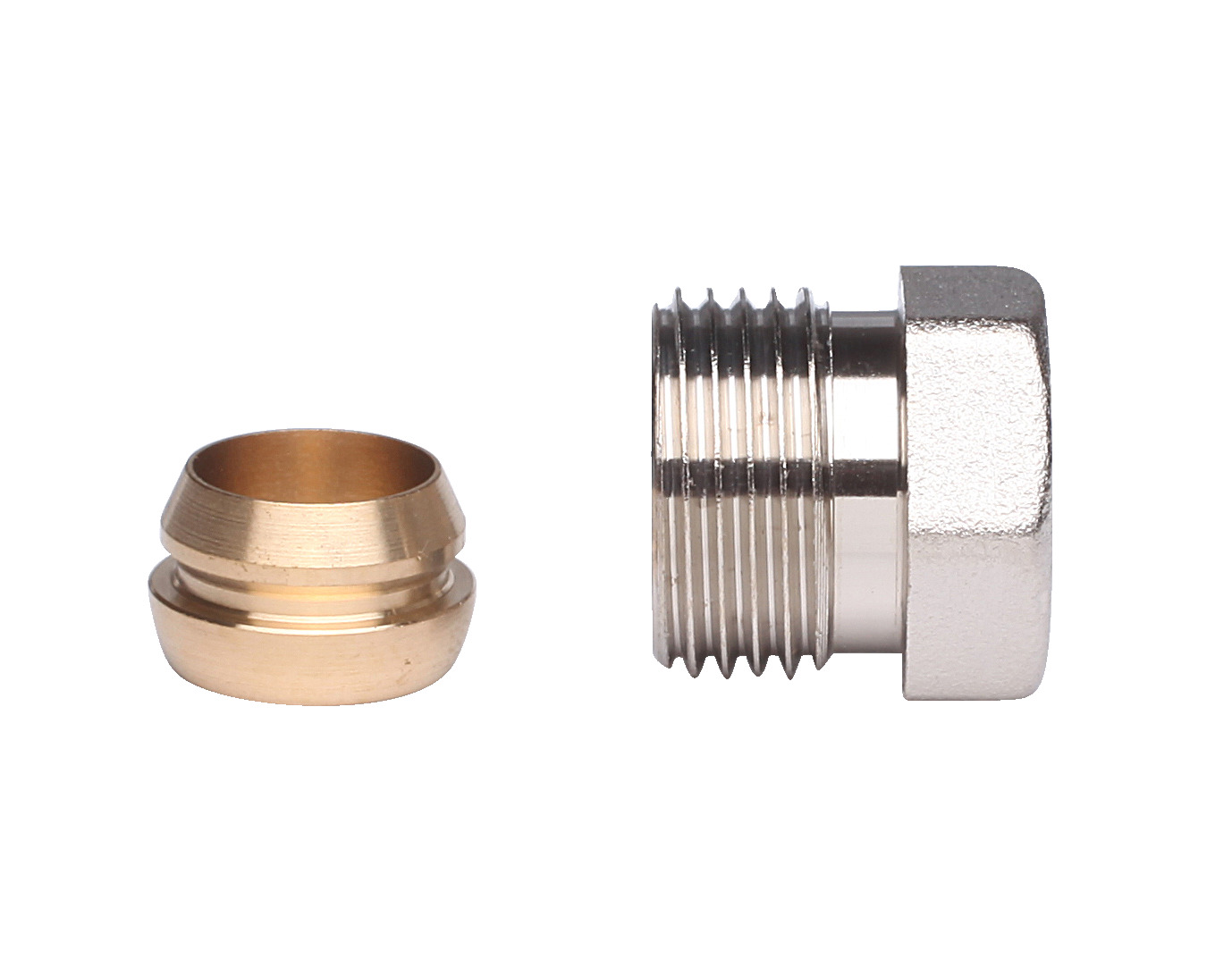 Danfoss Klemmverbinder R 3/8 AG auf 10mm für Stahl- und Kupferrohre