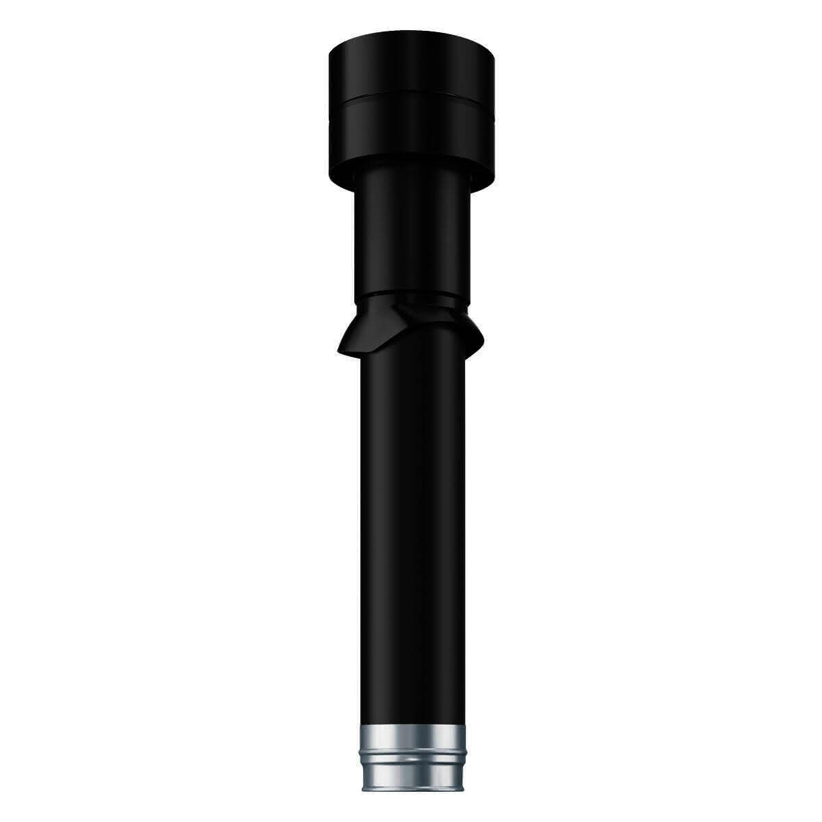 Helios DH 100 S Dachhaube schwarz, DN 100