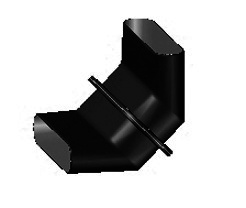 Pluggit Bogen oben 90 Grad für PK200 Nr. BO090200