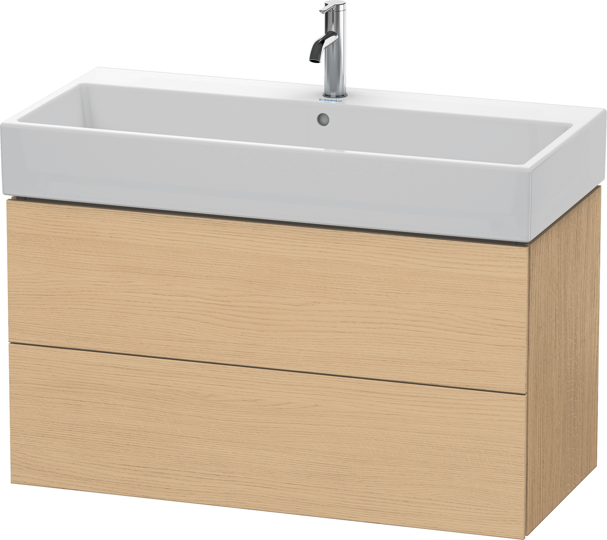 DU WTU L-Cube 544x984x459mm 2 Schubkästen, Eiche Natur