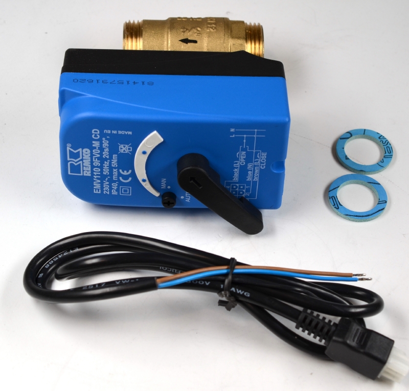 Bypassventil kpl. mit Stellmotor u. Ventil Bypassventil kpl. mit Stellmotor u. Ventil