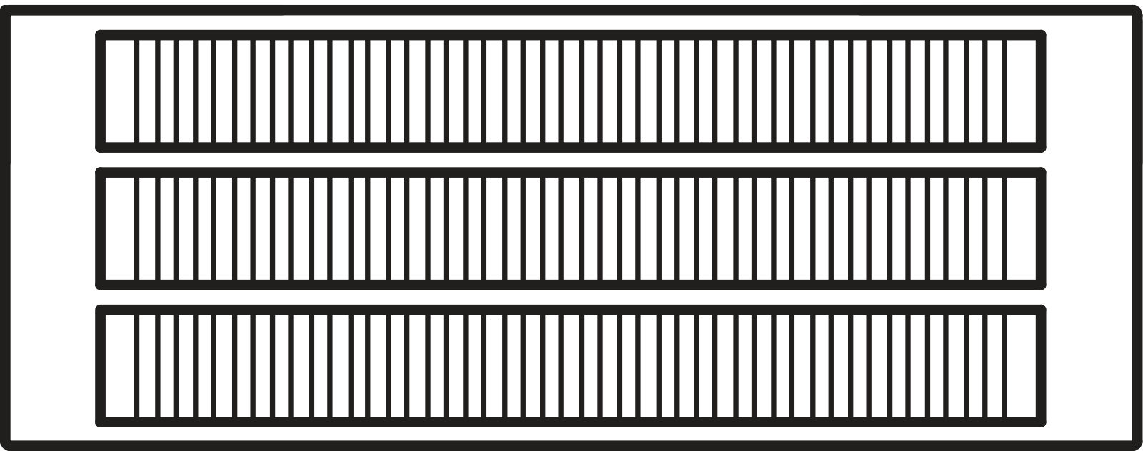 Kermi L-Konvektor Typ43 BH140x194x3000mm QN3555, RAL9016, 6bar, m. Abd., AB Uni.