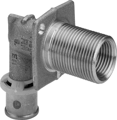 Viega Wanddurchführung 8141.24 2132.1 in 16mm x Rp1/2 x 18mm Rotguss