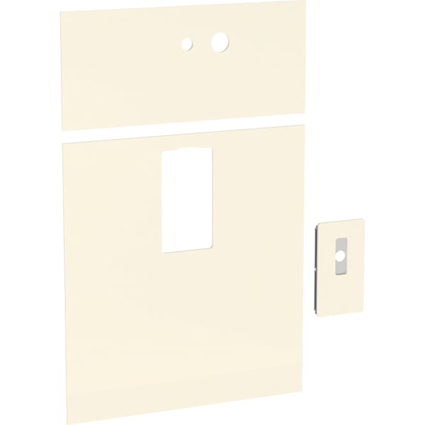 Geberit Frontverkleidung für Geberit Monolith für WT, B: 73cm 10re Glas sand
