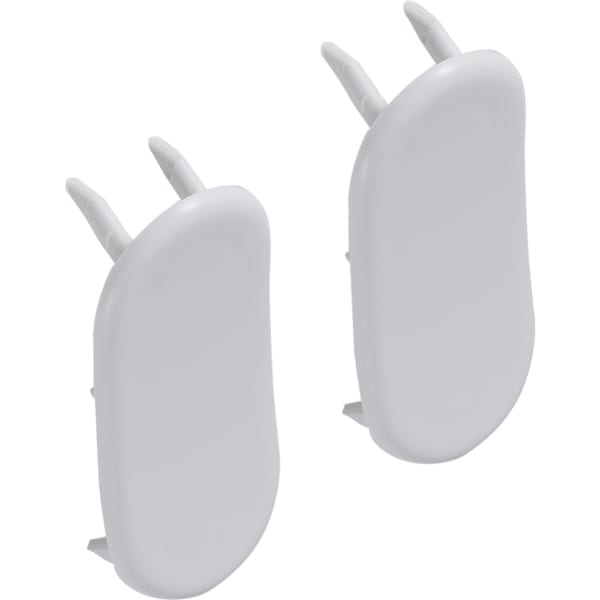Geberit Set Deckkappen für Wand-WC-/Bidet Befestigung von der Seite, weiß