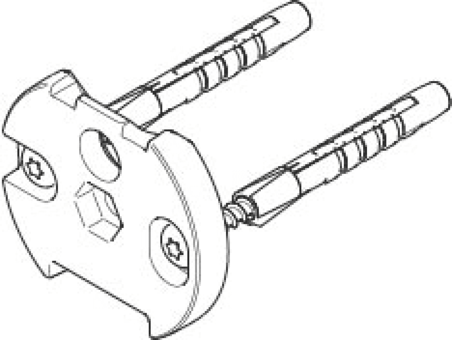 DO Befestigungssatz ERSATZTEILE 05179750700 52 x 45 x 70 mm