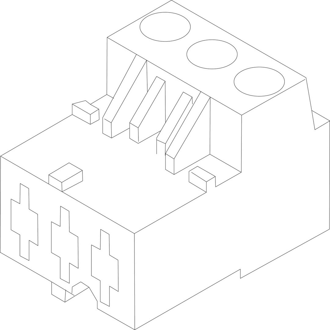 BOSCH Ersatzteil TTNR: 8718586071 Anschlussklemme 3-pol. SF50 rosa everp