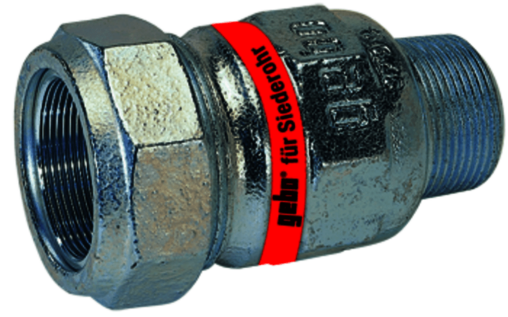 gebooriginal Temperguss-KLV Serie 150 Typ A 2" x 57,0 mm für Siederohr