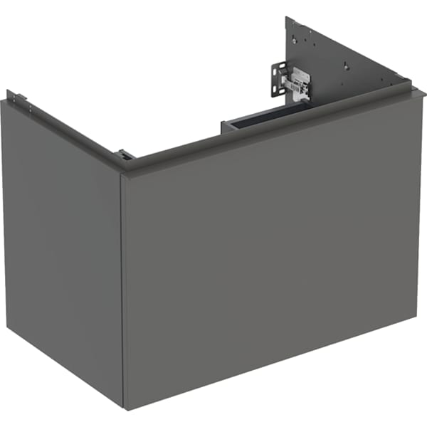 Geberit Acanto US für WT B:75cm, 1 Schubl. 1 i.Schubl., lava matt