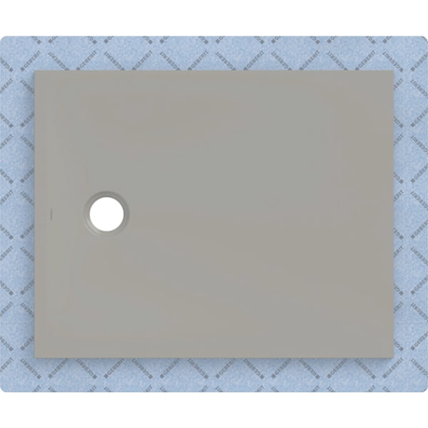 Geberit CleanFloor30 Duschfläche 100 x 80 cm integriert, mit Dichtvlies, grau matt