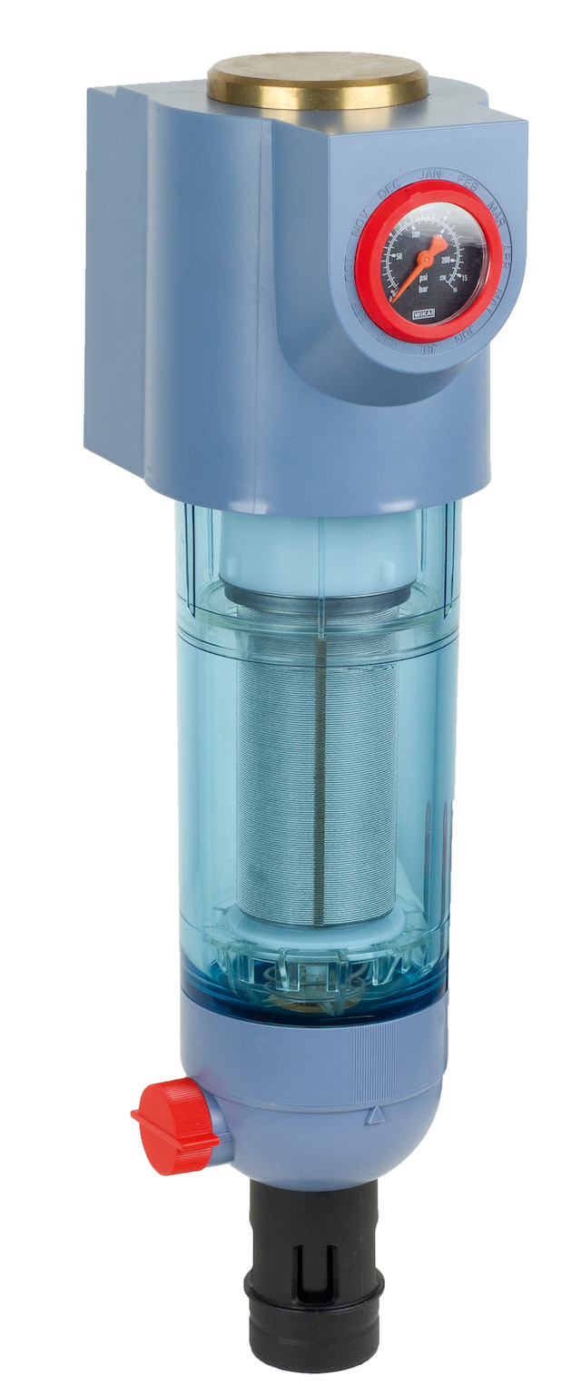 Resideo Feinfilter PrimusPlus rückspülbar, 0,1mm, Nachrüstvar. bleifr.