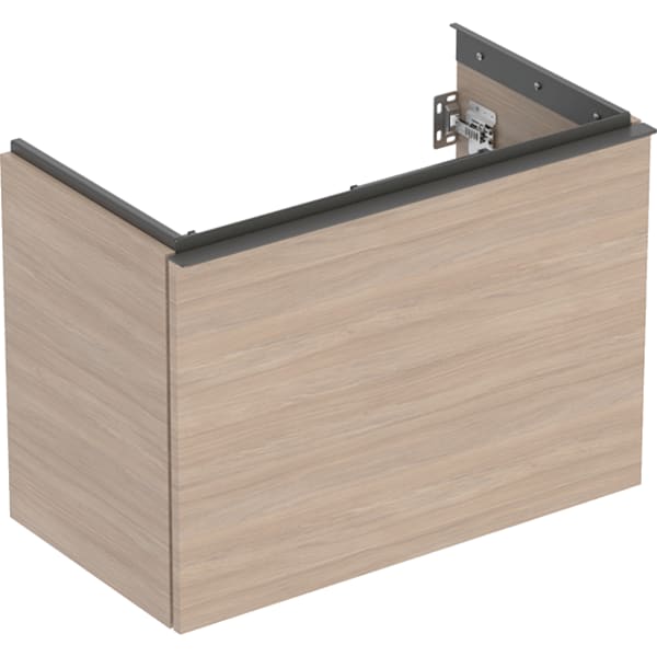 Geberit Acanto US für WT B:75cm, 1 Schubl. 1 i.Schubl., verk. Ausld., Eiche