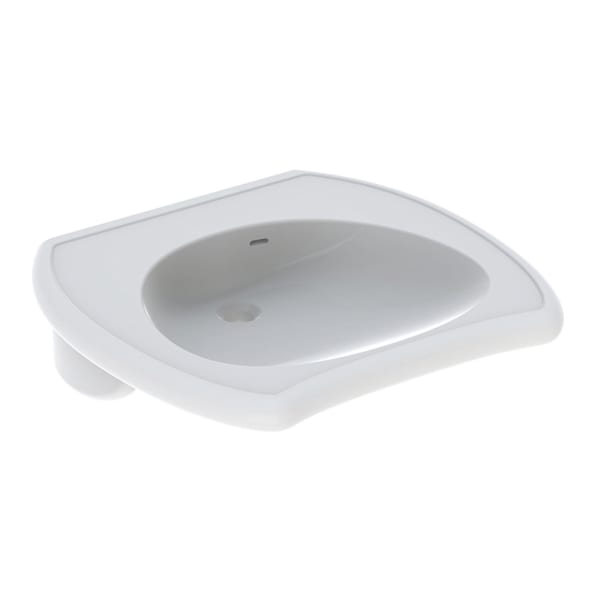 Geberit Vitalis WT, barrierefrei, 65x60cm o. Hl., m. Ül., weiß, KeraTect Geberit Vitalis WT, barrierefrei, 65x60cm o. Hl., m. Ül., weiß, KeraTect
