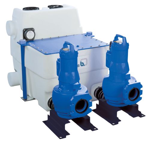KSB Hebeanlage Compacta UZ13.450 D ohne Rückflusssperre, Steuerung LCB2