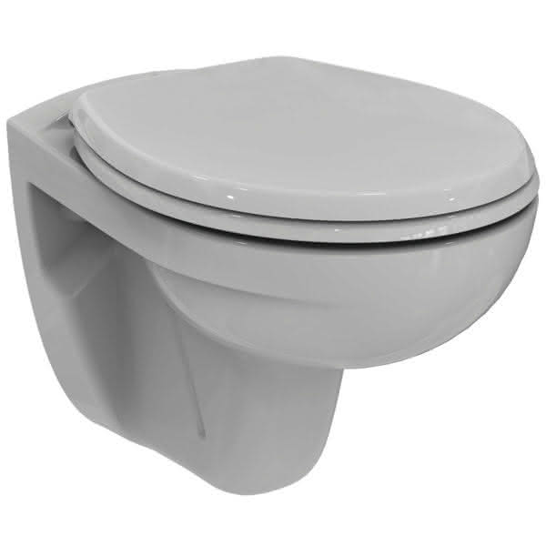 IS Wand-T-WC-Kombipaket Eurovit, randlos,m.Softclosing,355x520x350mm,Weiß
