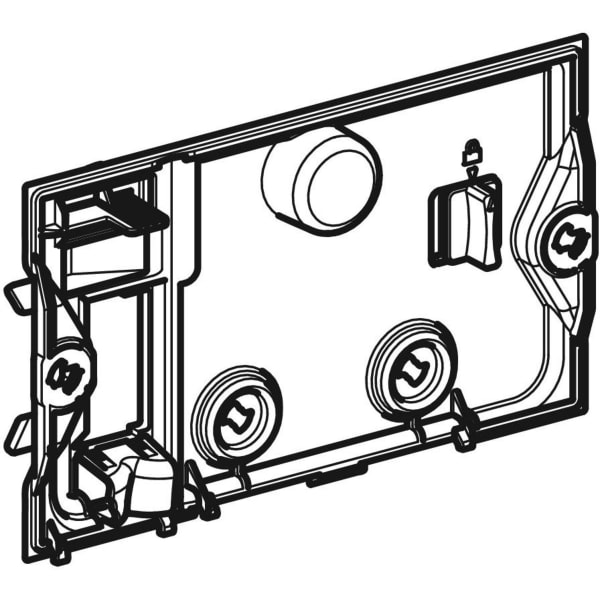 Geberit Schutzplatte für DuoFresh Modul für Sigma UP-SPK 12 cm