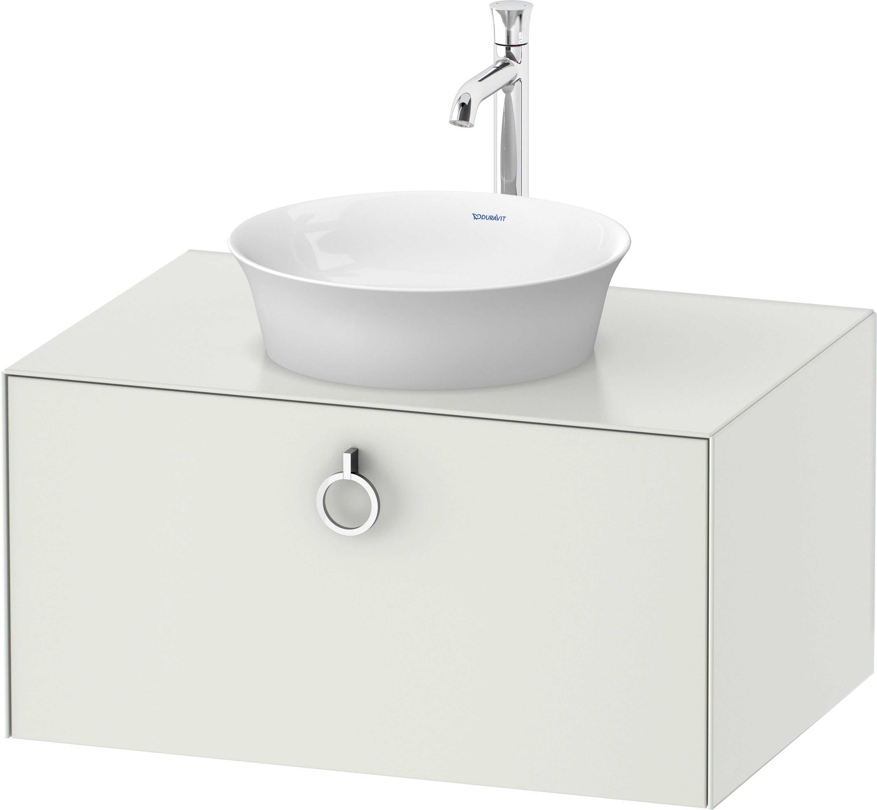 Duravit WTU wandh. White Tulip,1 Ausz.,mit Griff,408x800x550,Weiß sdm. ohne ES