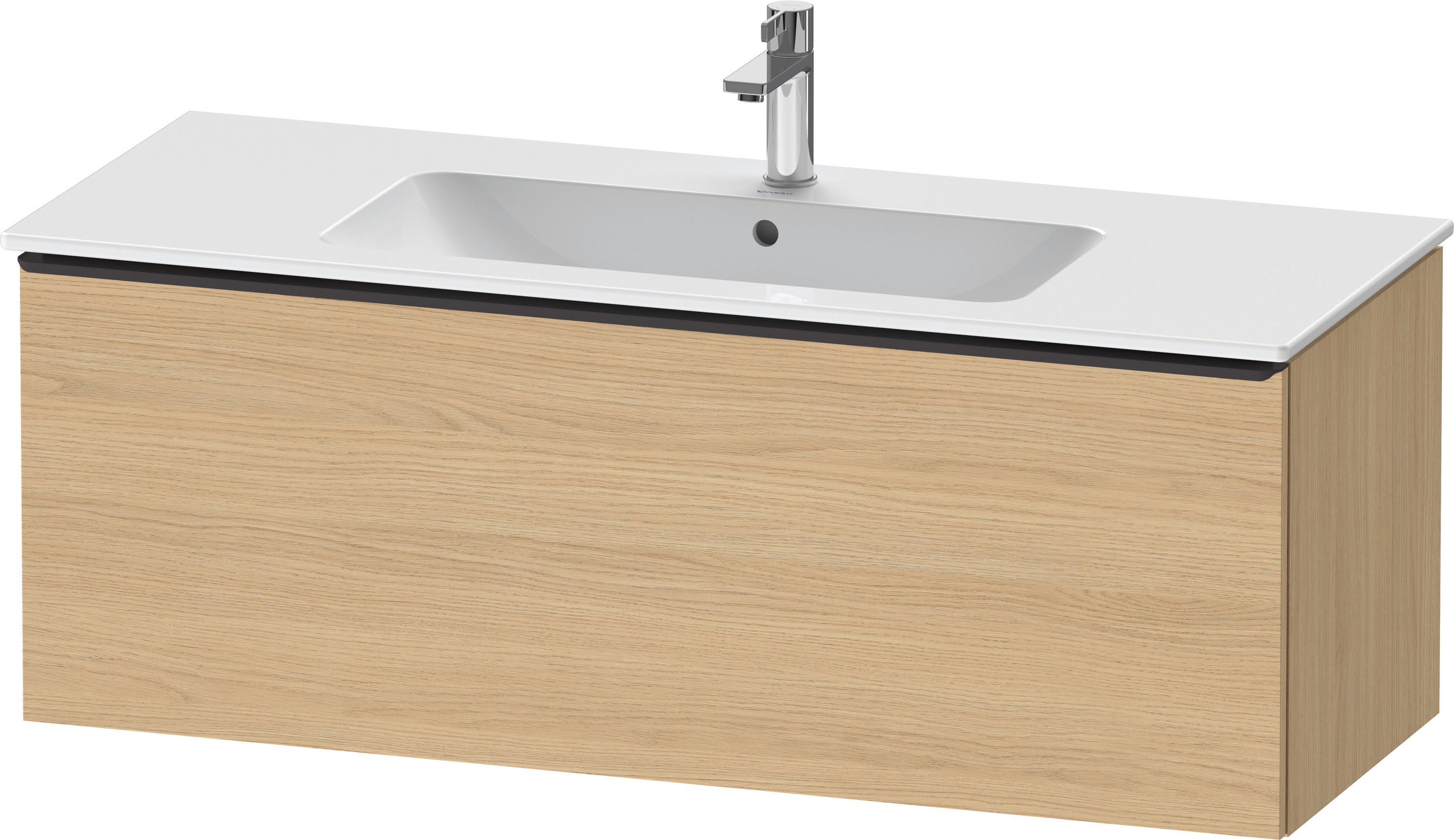 Duravit D-Neo WTU,Wdh,Ausz:1,Gr:Diamant Schw. 1210x462x440mm,Natur Eiche Matt,Dekor