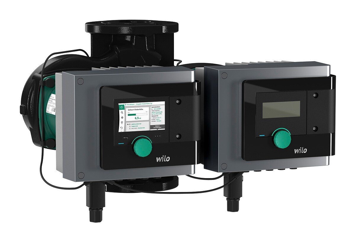 Wilo Nassläufer-Premium-Smart-Doppelp. Stratos MAXO-D 50/0,5-8 PN16,302W Wilo Nassläufer-Premium-Smart-Doppelp. Stratos MAXO-D 50/0,5-8 PN16,302W