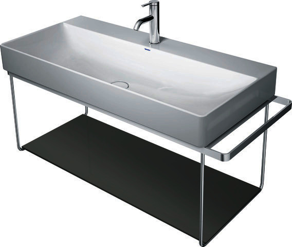 DU Glaseinleger in Metallkonsolen f. DuraSquare WT 235310, Flannel Grey