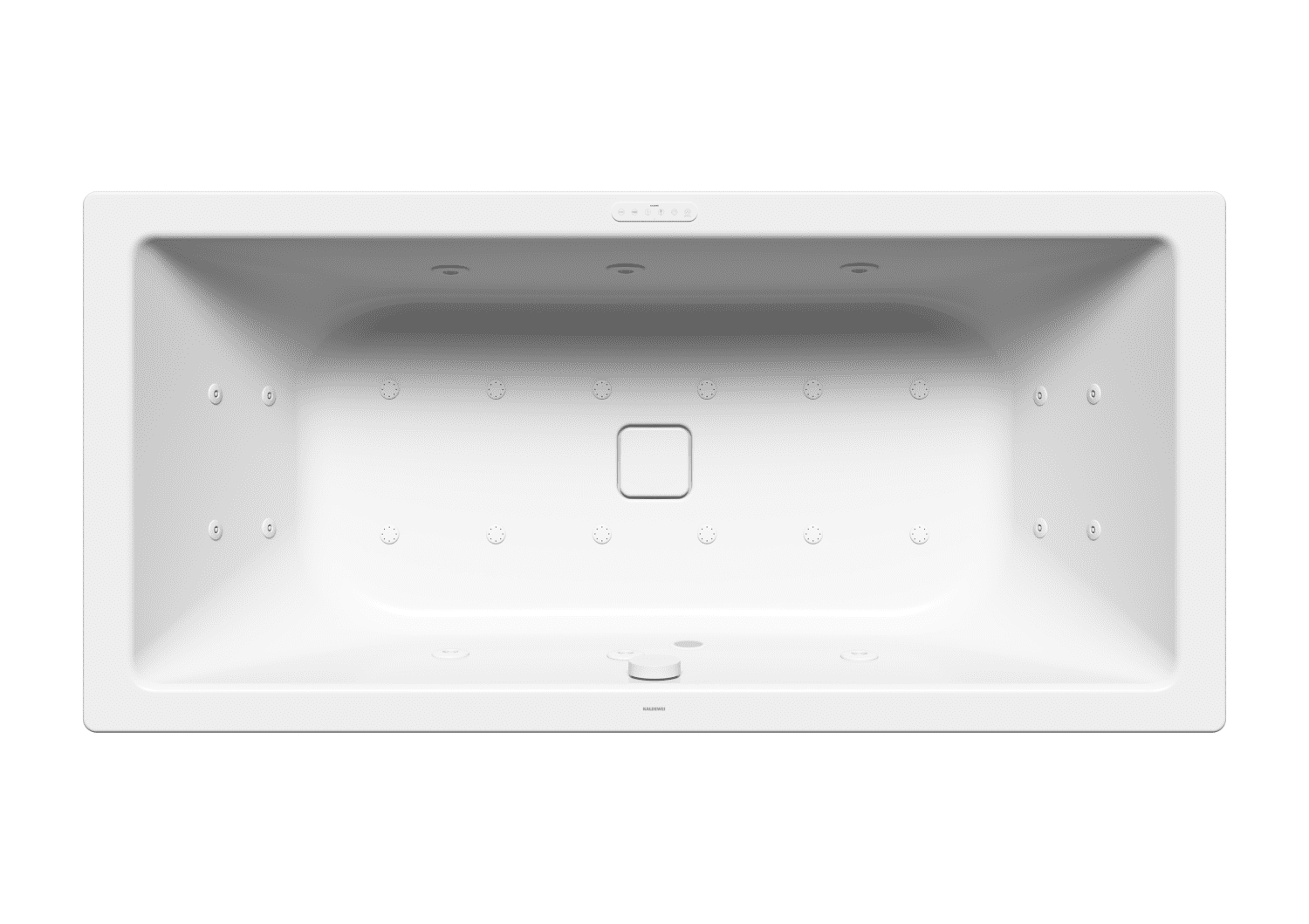 KA BW CONODUO Mod.734 BODY & SOUL,1900x 900mm,alpinweiß,Perl-Effekt,re,alpwe