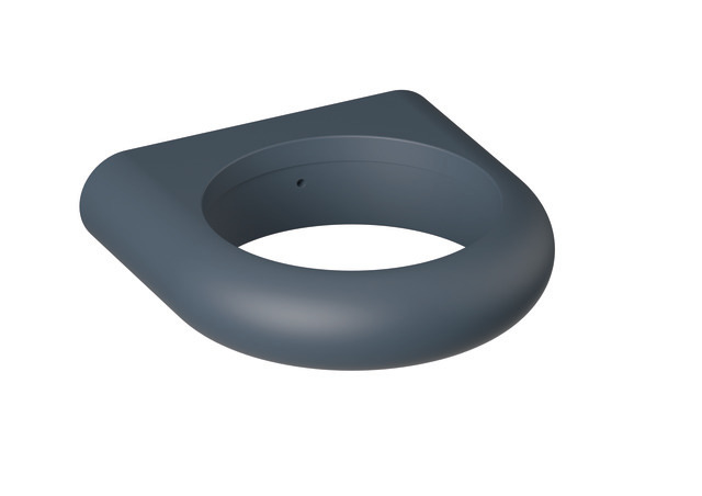 HEWI Halter Ser 477, matt, T:99mm anthrazgr