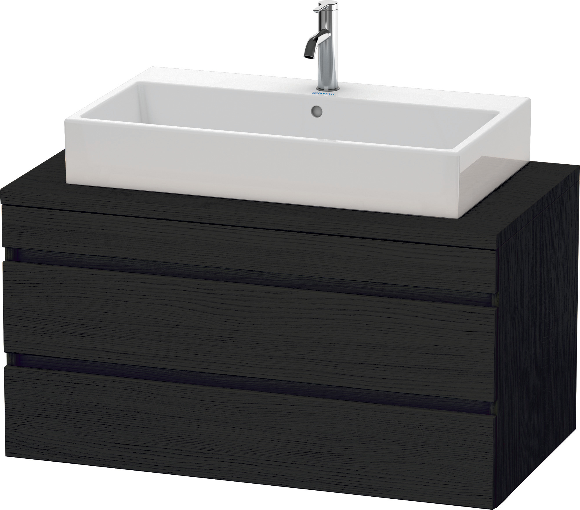 Duravit WTU DuraStyle f. Konsole 512x1000x548 2SchKa, Eiche Schwarz