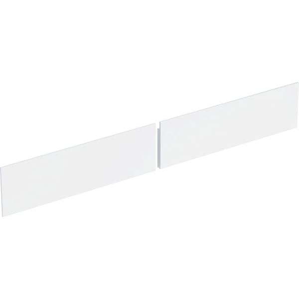Geberit Set Schubladenfront für Xeno2 US 2 Schubladen, Breite WT 140 cm, weiß