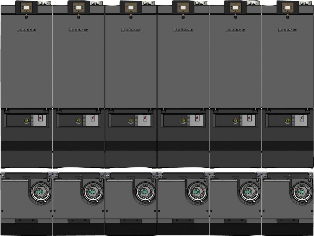 BOSCH Installationszub. TL6 ohne Weiche Anschlussset für 6er Kaskade GC7000 WP