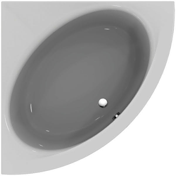 IS Eck-Badewanne Connect Air, 1400x1400x465mm, Weiß