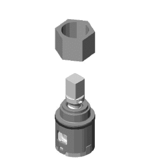 DO Kartusche ERSATZTEILE 90150504200 D 25 x 52 mm