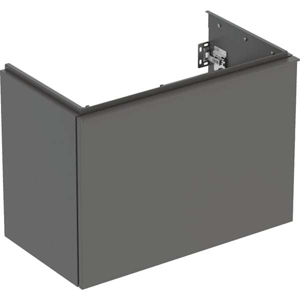 Geberit Acanto US für WT B:75cm, 1 Schubl. 1 i.Schubl., verk. Ausld., lava matt