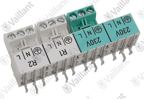 Vaillant Steckverbinder, Set 230V, R1, R2 Vaillant-Nr. 0020238236 Vaillant Steckverbinder, Set 230V, R1, R2 Vaillant-Nr. 0020238236