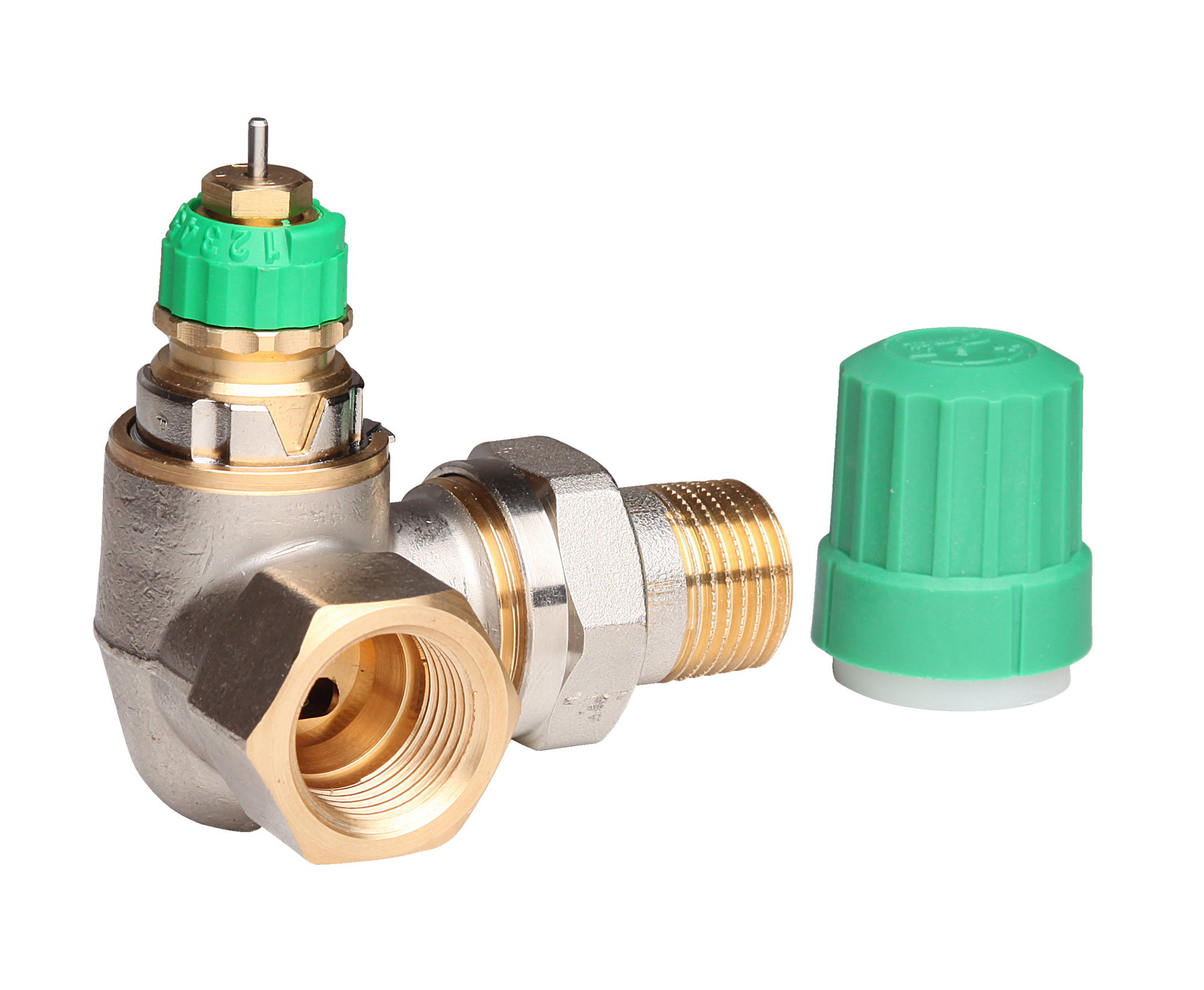 Danfoss Dynamic Valve RA-DV 15 druckunabhängig, R 1/2, WE li,vernickelt