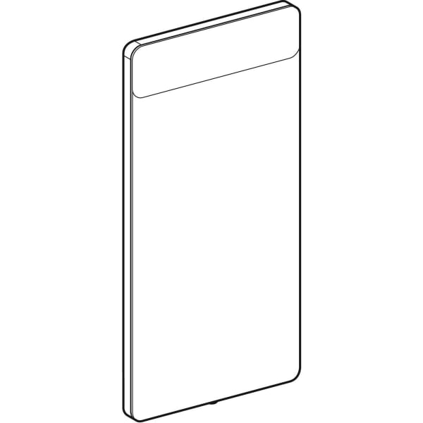 Geberit Option Lichtspiegel Beleuchtung oben, 40x80x3,5cm
