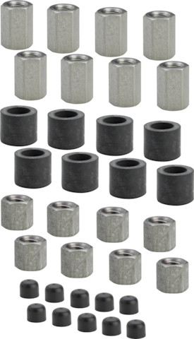 Viega Zubehörset 4971.73 in Gummi schwarz