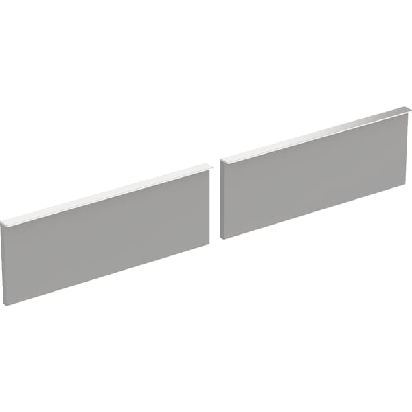 Geberit Set Schubladen Frt f. iCon US für WT Breite 120 cm, platin (2 St.)