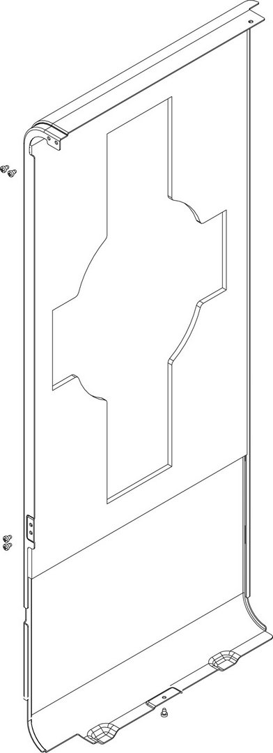 BOSCH Ersatzteil TTNR: 87186505210 Seitenwand LHS