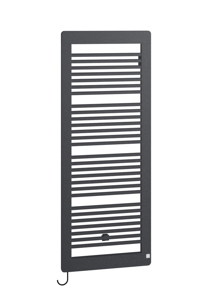 Kermi Credo plus-E BH1429x33x550mm P=800W,anthracite grey,WRS swz,links