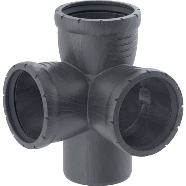 Geberit Silent-Pro Eckabzweig 87,5Gr d110/110/110